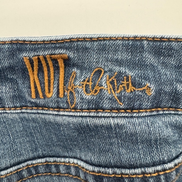 Kut From The Kloth Katy Boyfriend Medium Wash Jeans 11” Rise 29” Inseam size 14W - Picture 14 of 15